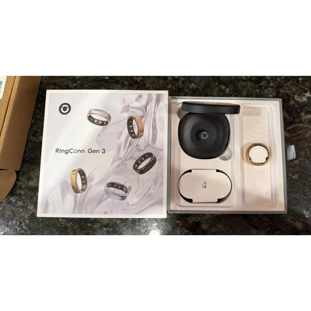 RingConn Gen 3 - Royal Gold - Size 14 New/Open Box